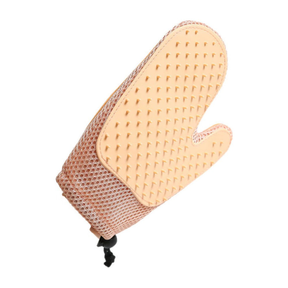 Dual-Action Cat Care Glove for Grooming and Massage
