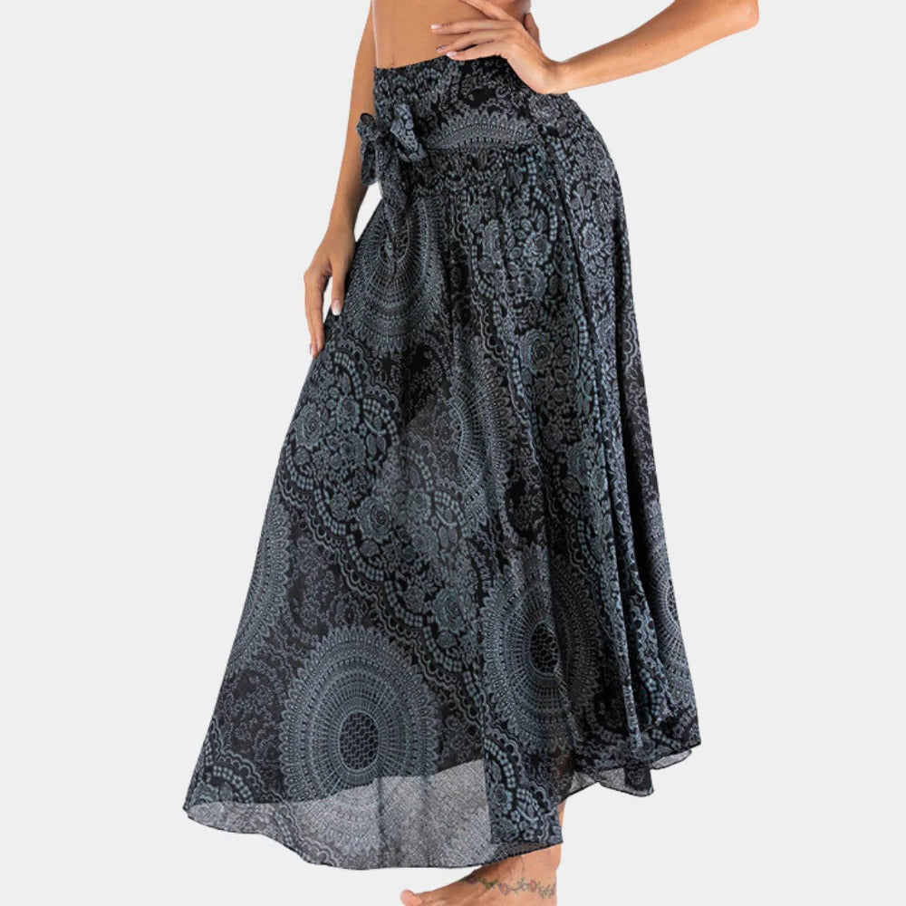 Elegant Flow Maxi Skirt for Women
