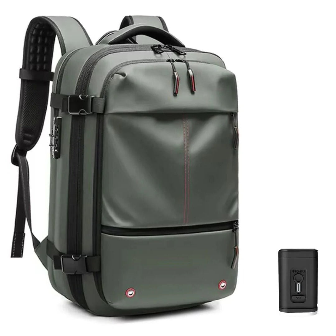 Compact Travel Backpack with Compression Features