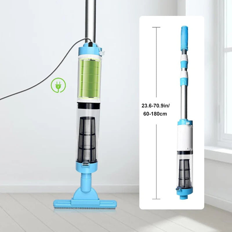 Multi-Function Cordless Pool Cleaner with Rechargeable Battery