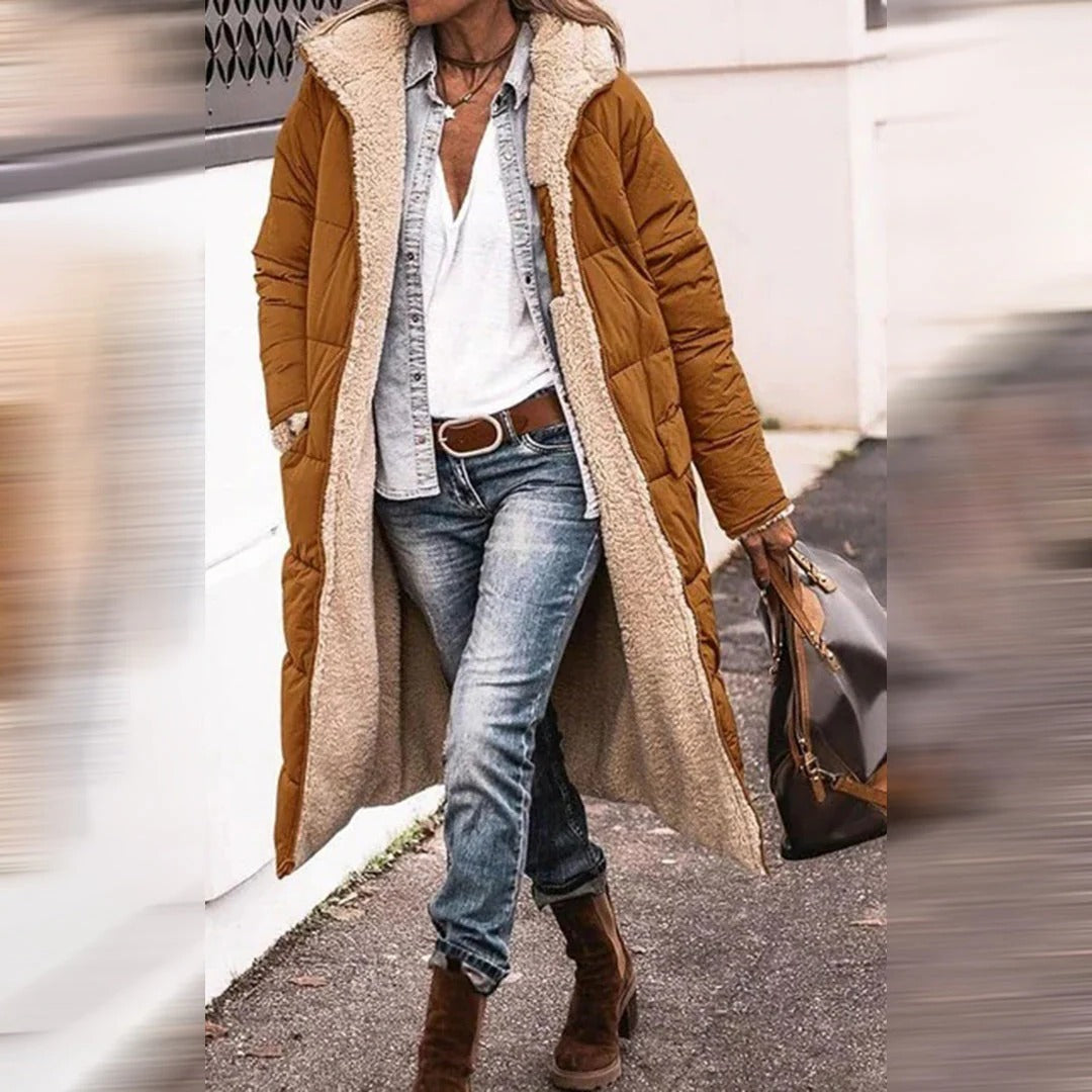 Chic Long Winter Jacket for Women