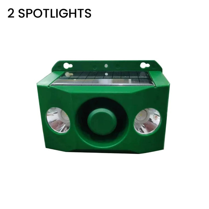 EcoGuard Solar Animal Deterrent Lights with Alarm System
