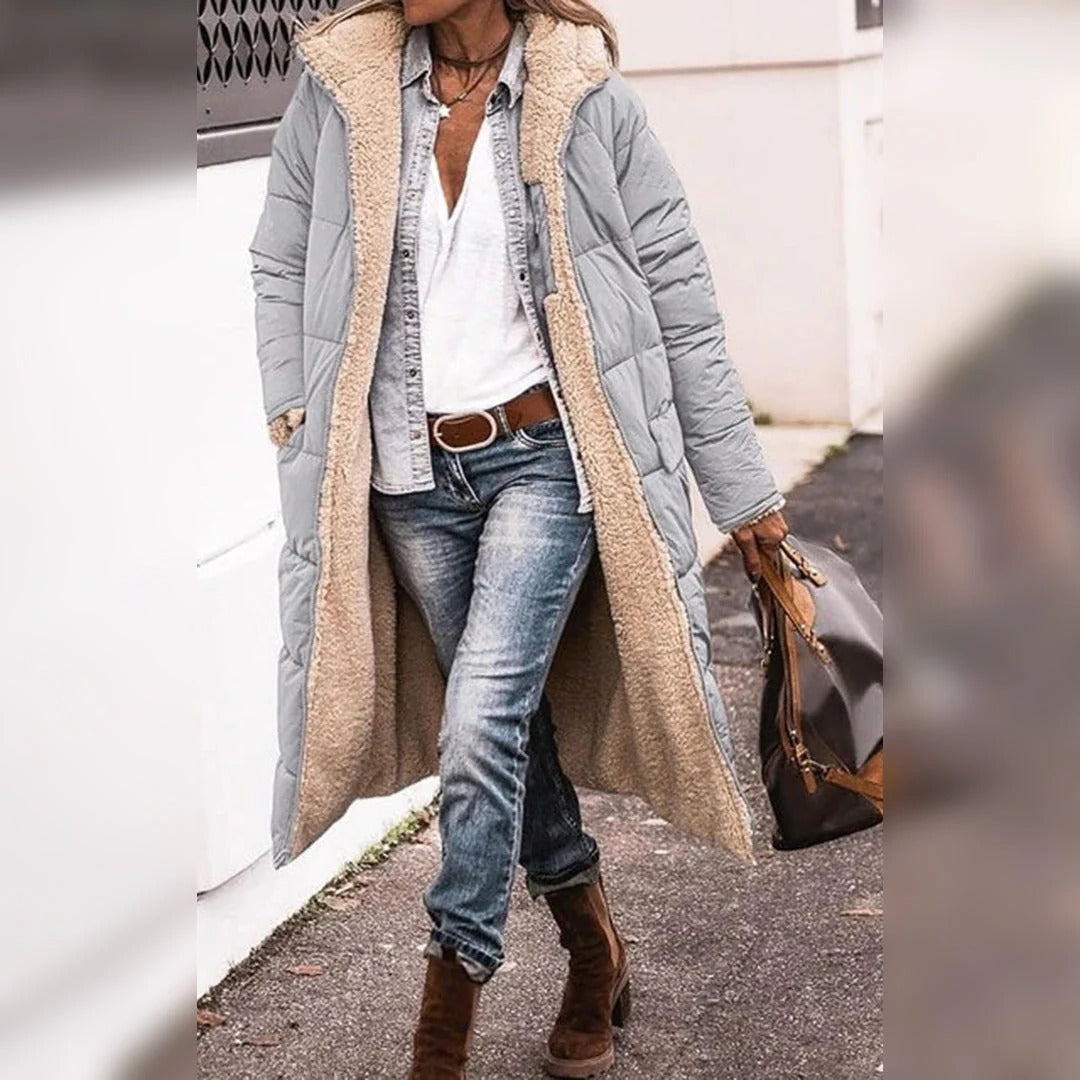 Chic Long Winter Jacket for Women