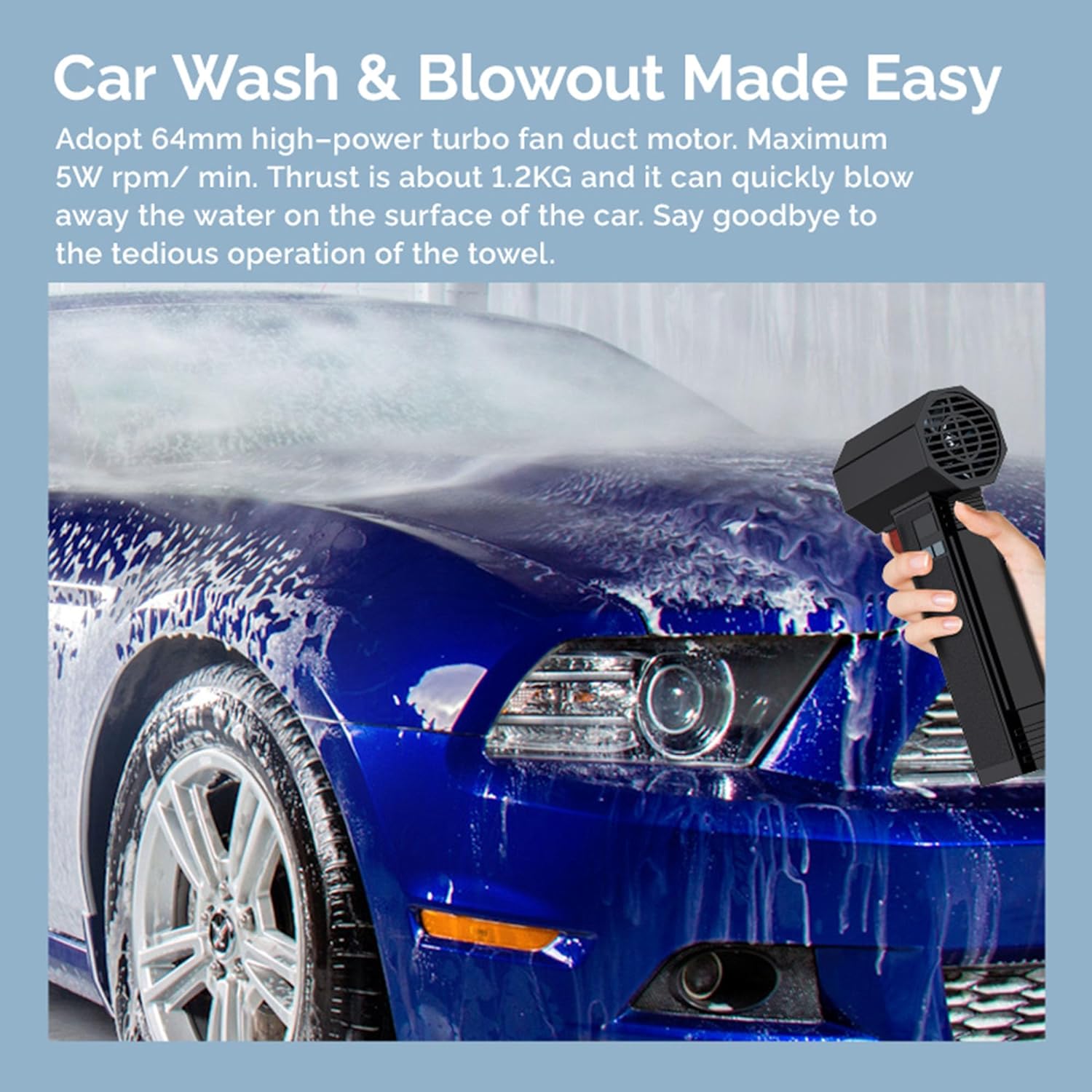 SwiftBreeze Cordless Dust Eliminator