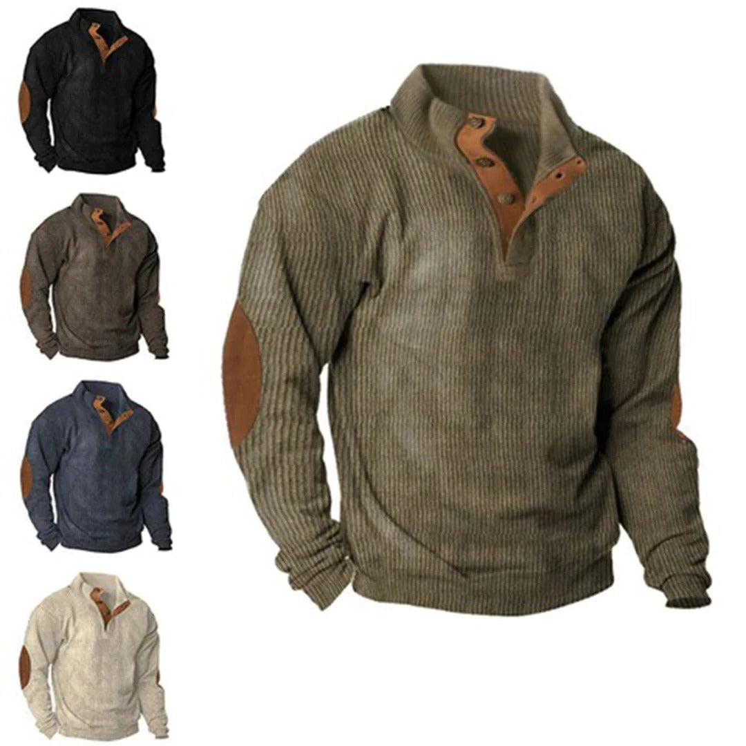 Men's Corduroy Sweater: Comfort Meets Style