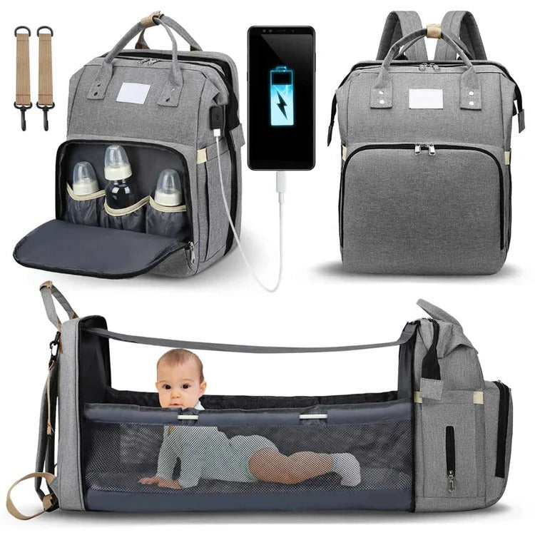 Versatile Parent Organizer Backpack for Daily Adventures