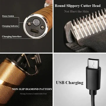 Versatile Cordless Hair Clipper Set – Precision Grooming Essentials