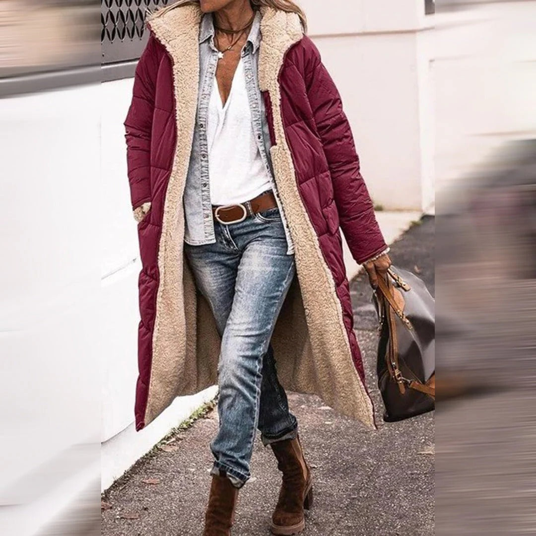 Chic Long Winter Jacket for Women