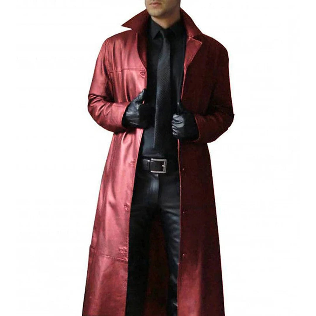 Elegant Men's Genuine Leather Jacket