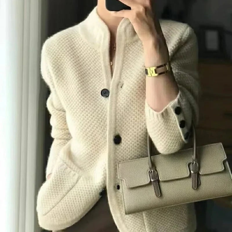 Luxurious Knit Winter Jacket for Ultimate Warmth