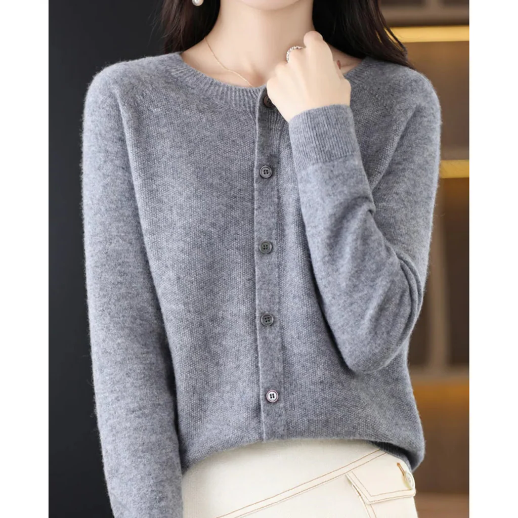 Chic Long Sleeve Cardigan for Women
