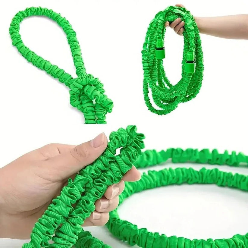 Versatile Expandable Water Hose – Lightweight 3X Stretch Hose with 7 Spray Functions