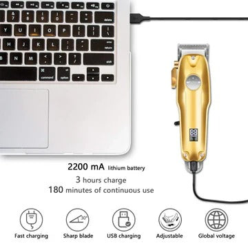 Versatile Cordless Hair Clipper Set – Precision Grooming Essentials
