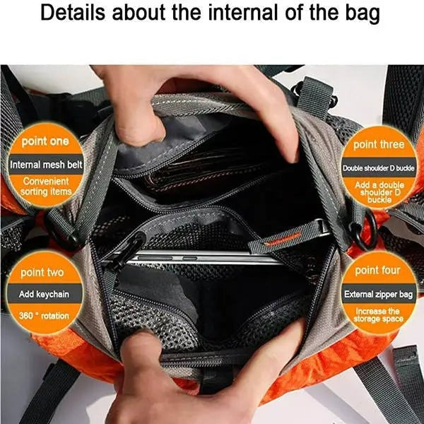 Versatile Outdoor Sports Waist Pack - Adventure Ready Gear