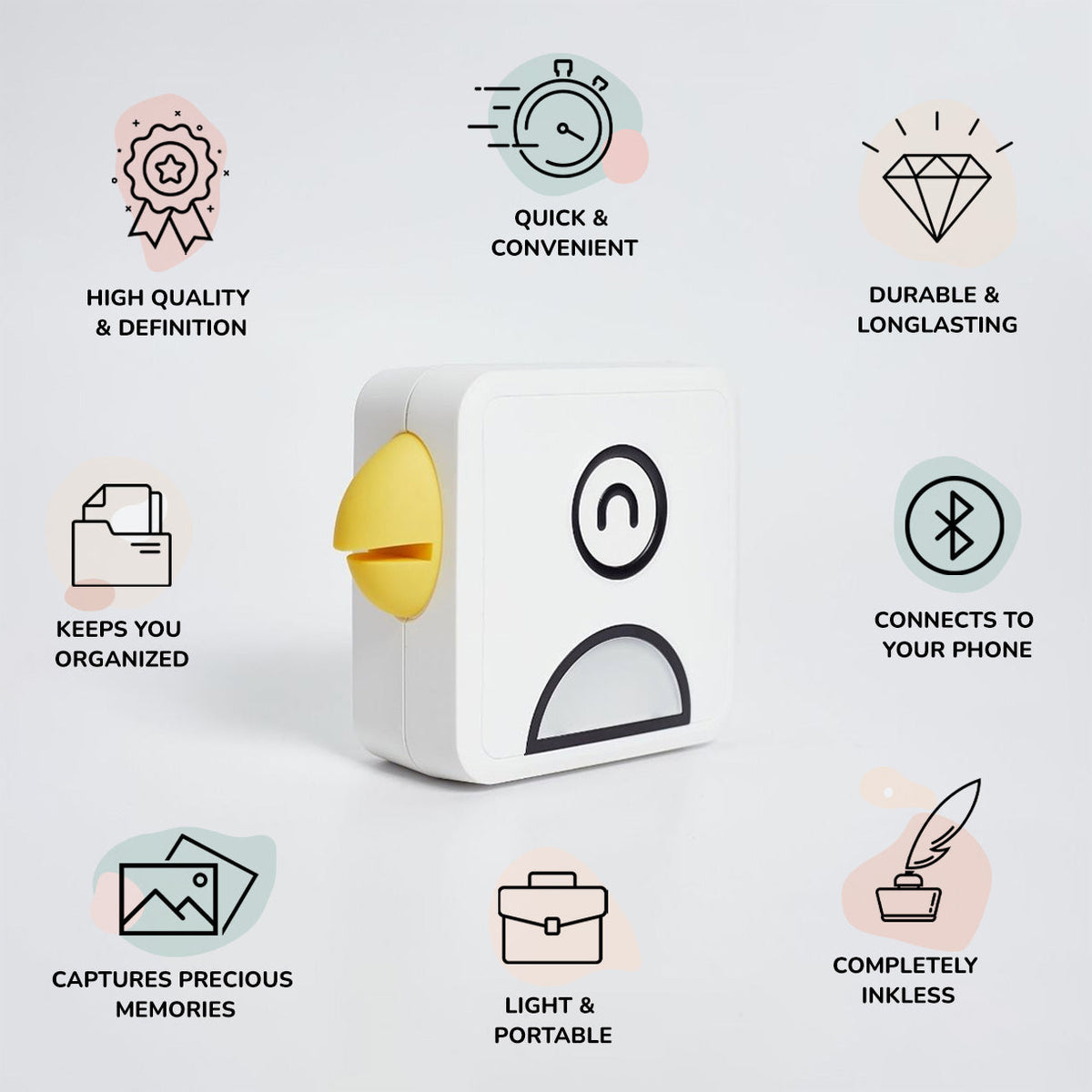 Portable Ink-Free Photo Printer