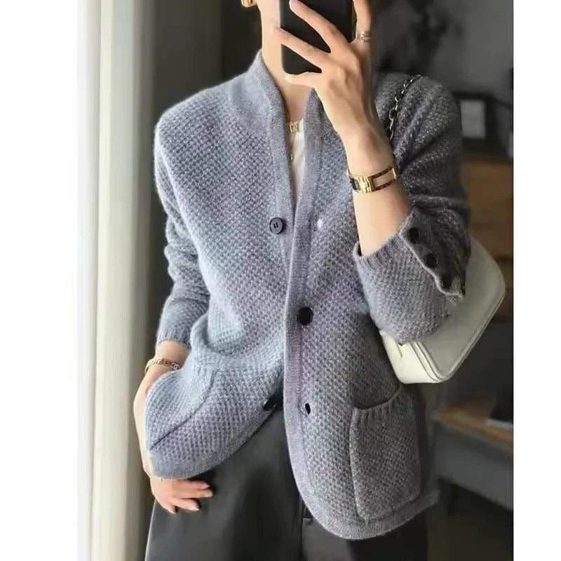 Luxurious Knit Winter Jacket for Ultimate Warmth