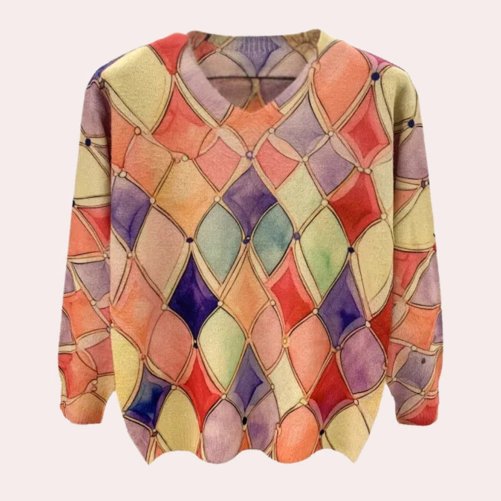 Chic Colorful Knit Top for Every Occasion