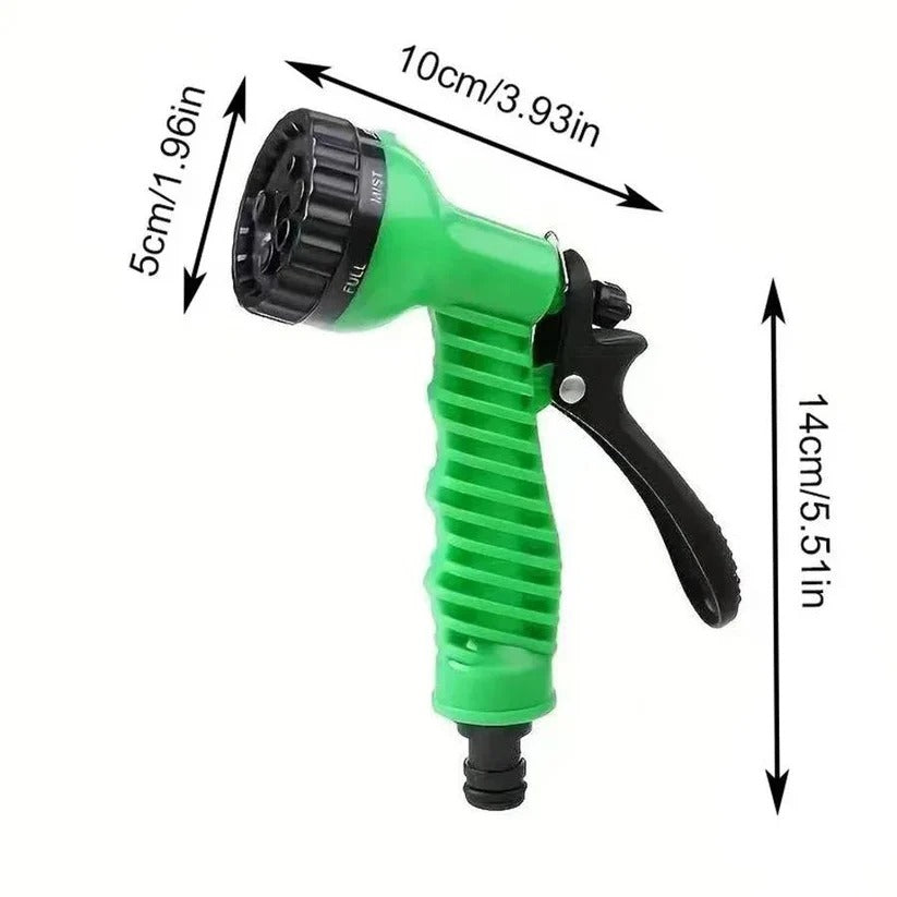 Versatile Expandable Water Hose – Lightweight 3X Stretch Hose with 7 Spray Functions