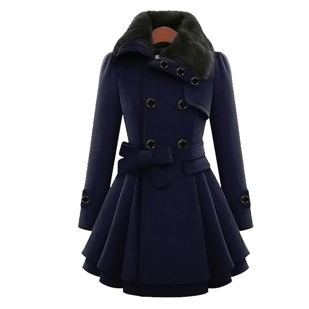 Chic and Cozy Long Winter Jacket for Women
