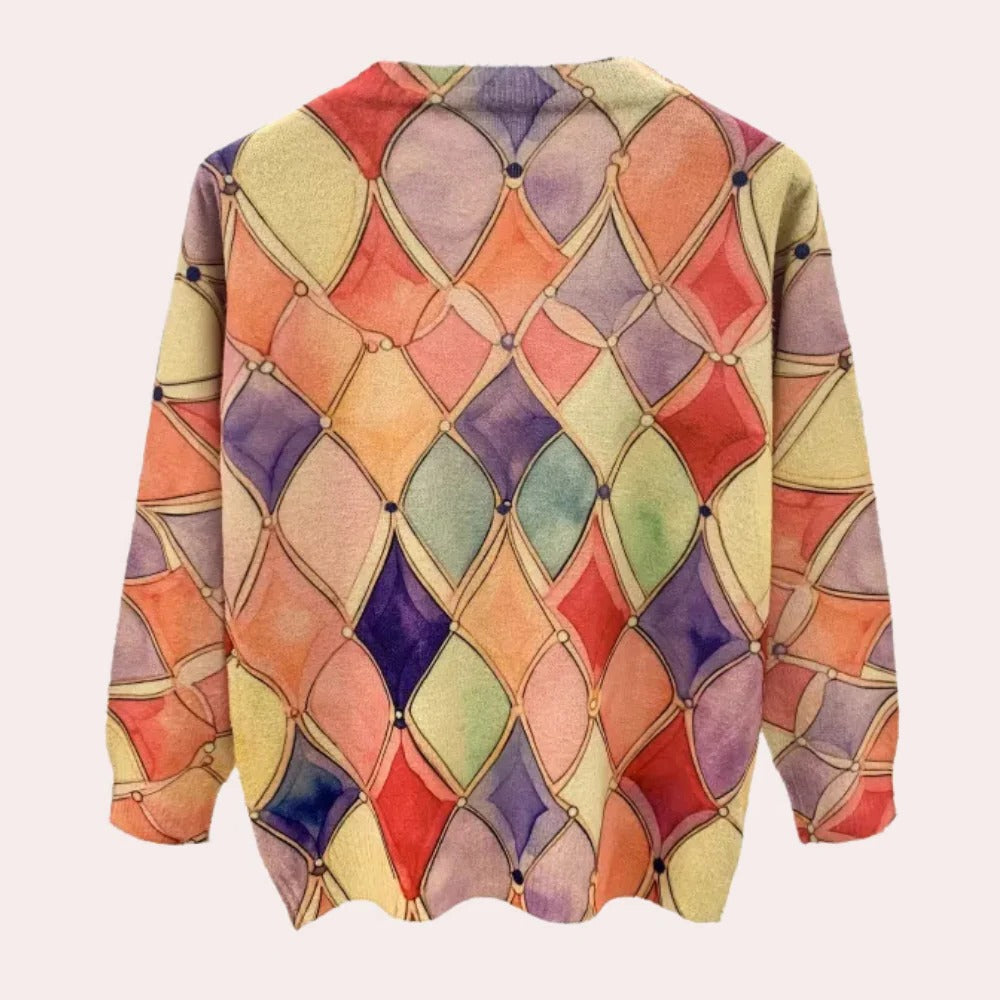 Chic Colorful Knit Top for Every Occasion