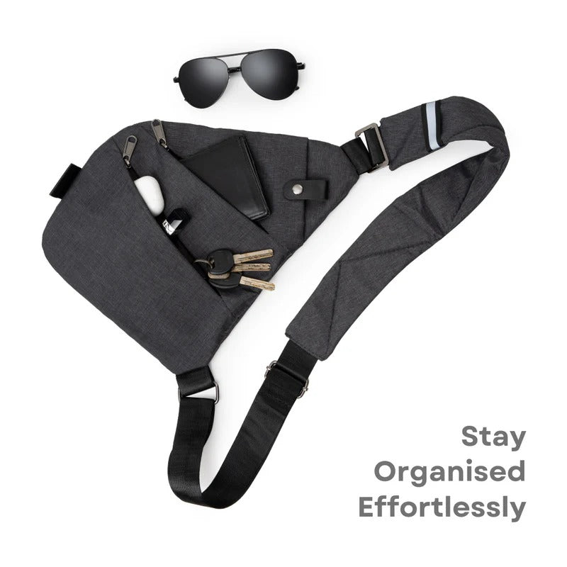 Versatile Secure Crossbody Bag for Everyday Use