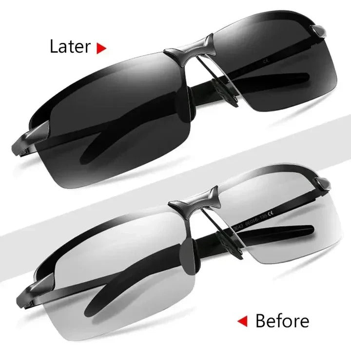ClearView Adaptive Sunglasses – UV400 Lightweight Driving Eyewear