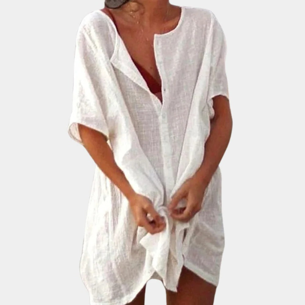 Breezy Midi Summer Dress for Effortless Style