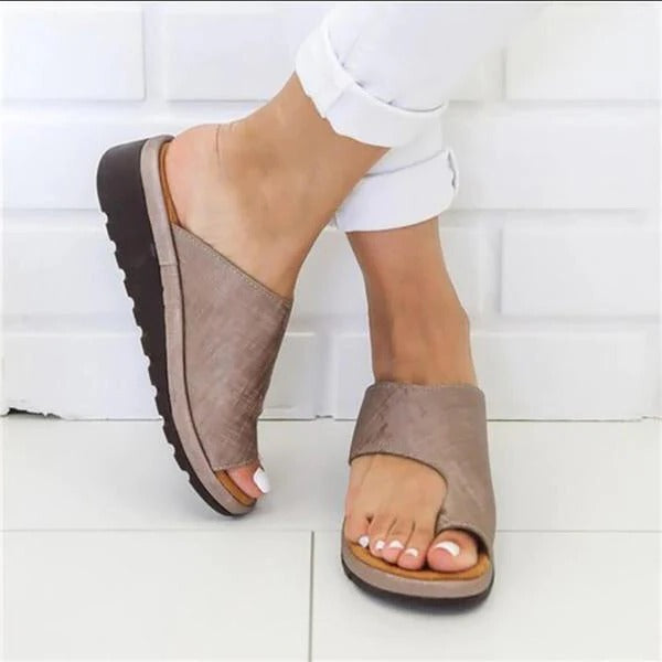 Comfort Fit Sandals for Optimal Foot Alignment