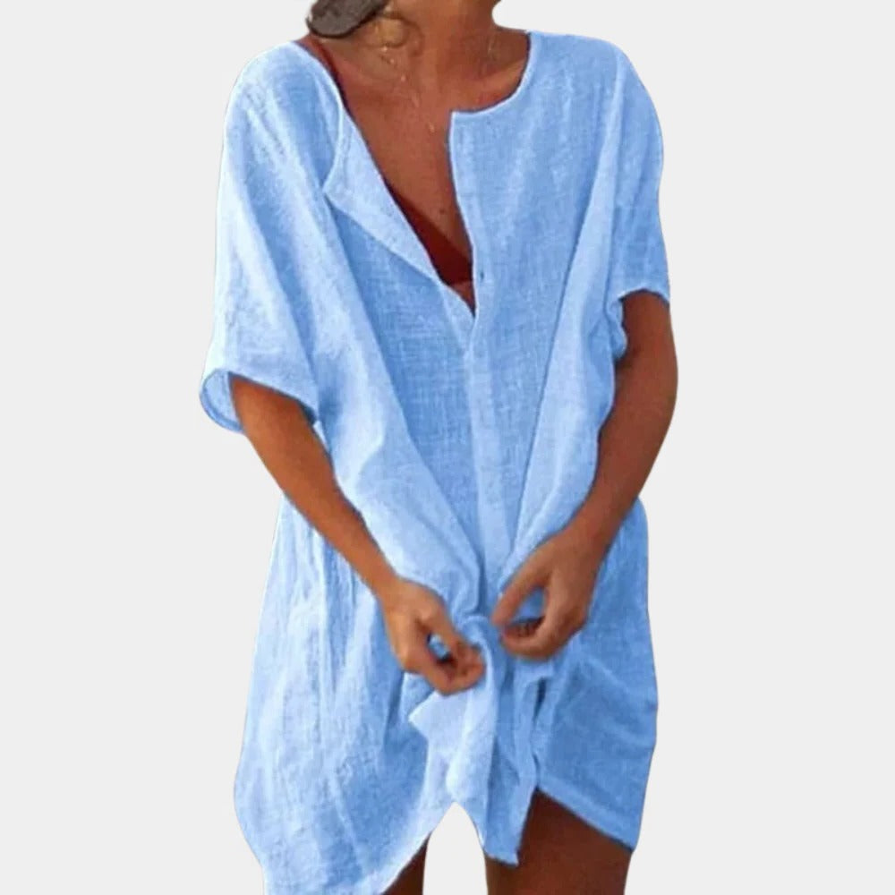 Breezy Midi Summer Dress for Effortless Style