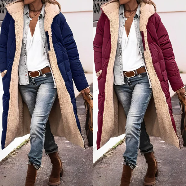 Chic Long Women’s Winter Coat for Ultimate Comfort