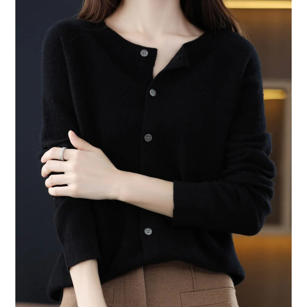 Chic Long Sleeve Cardigan for Women