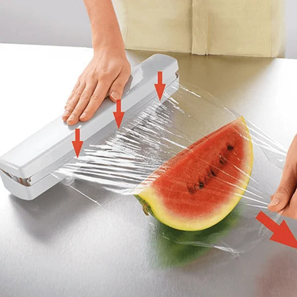 Smart Food Wrap Organizer – Keep Your Kitchen Tidy!