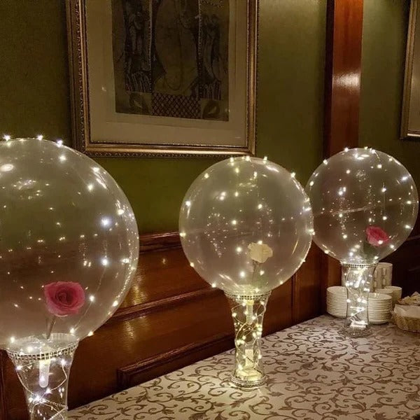 Reusable LED Glow Balloons for Celebrations