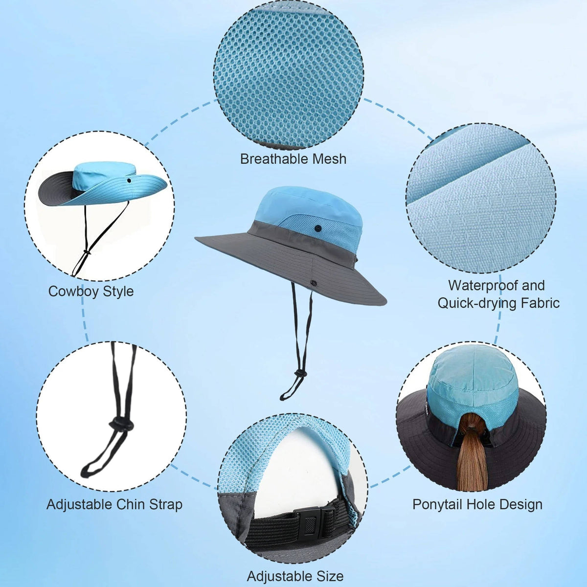 Ultimate Foldable Sun Shield Hat