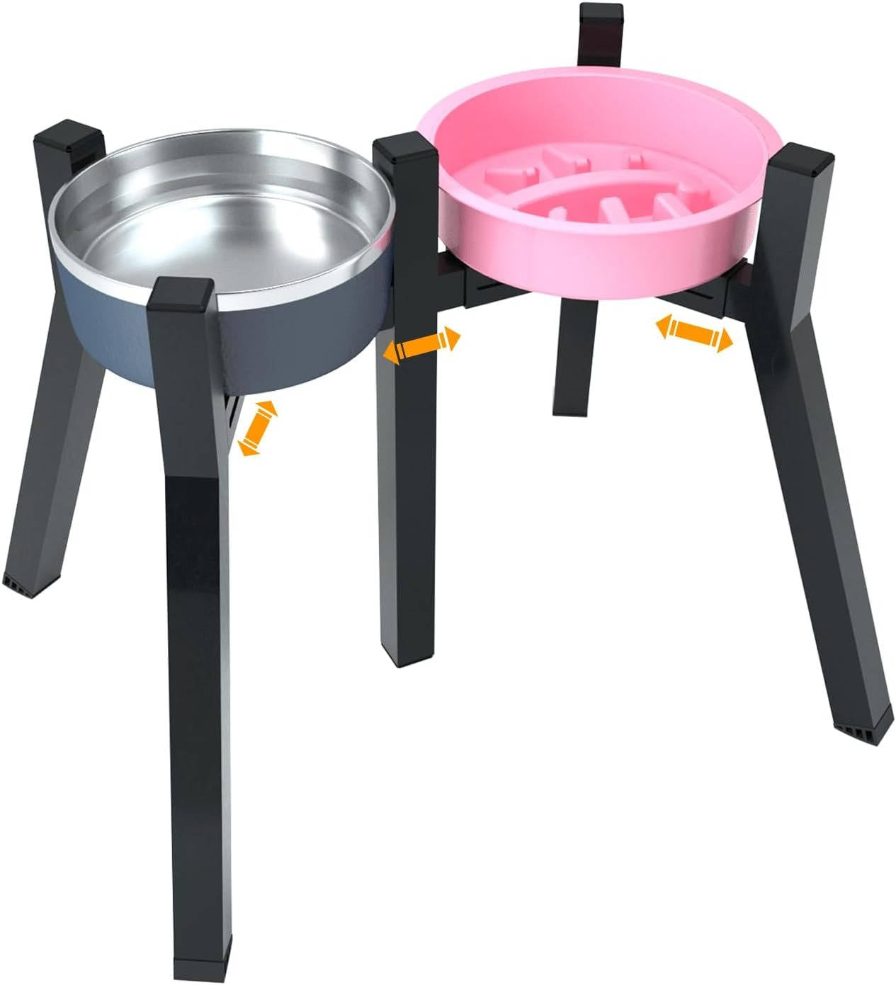 Adjustable Elevated Pet Feeding Station
