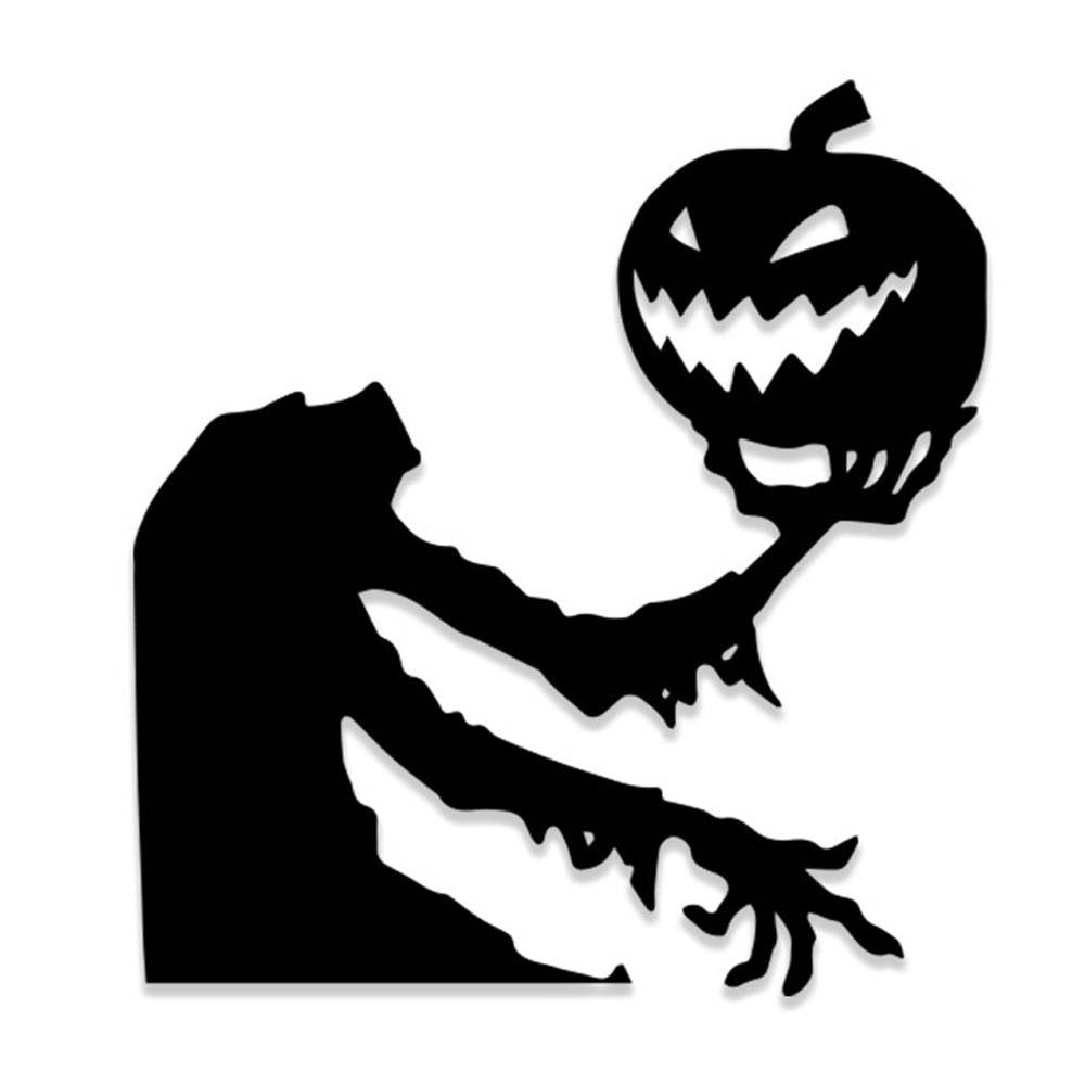 Hauntingly Fun Window Stickers for Halloween