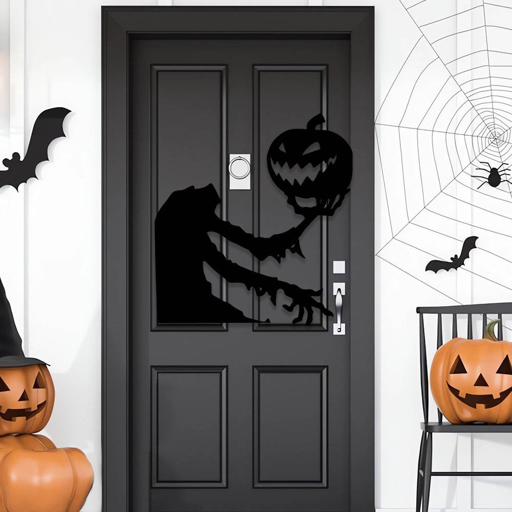 Hauntingly Fun Window Stickers for Halloween