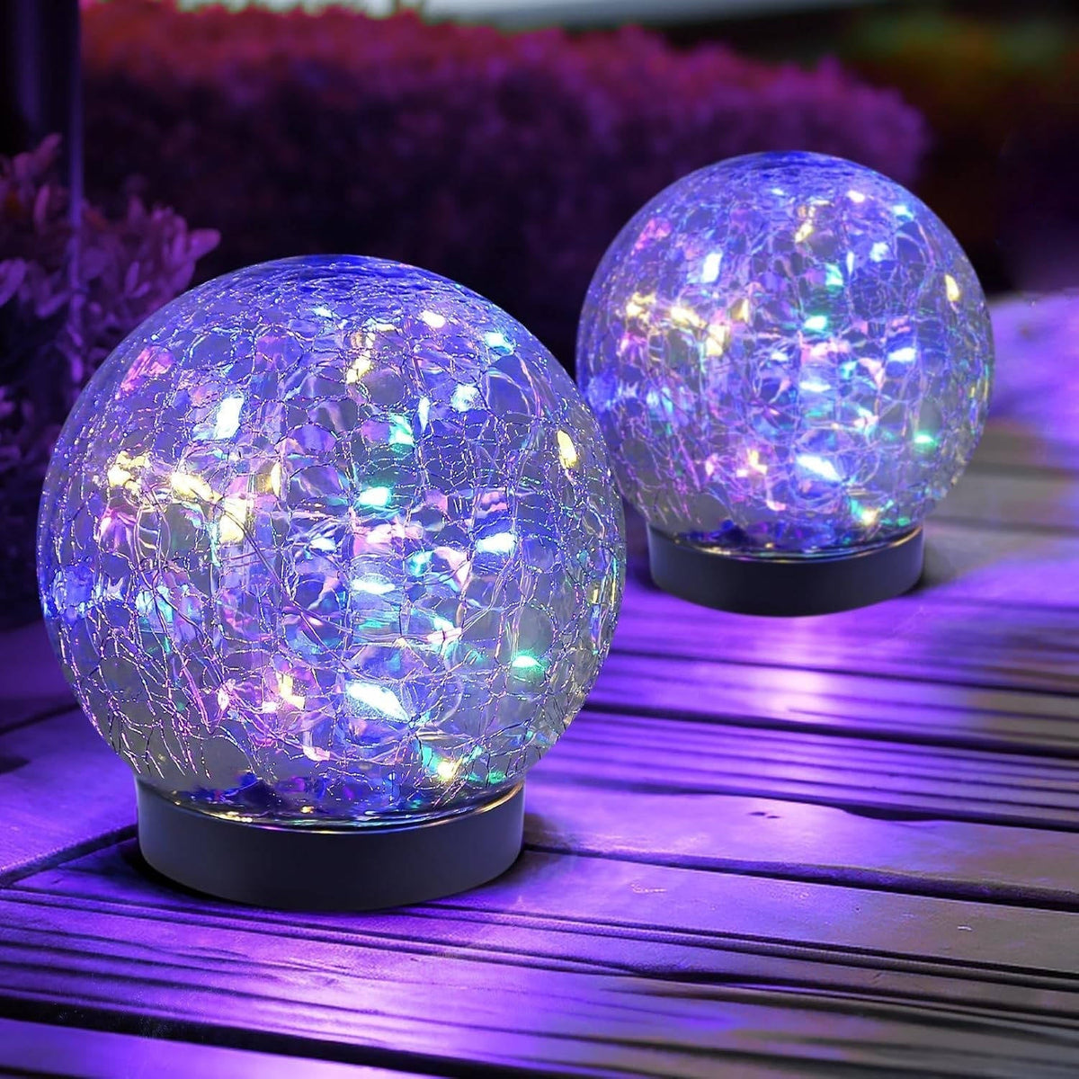 Radiant Solar Pathway Lights – Stunning Glass Globe Design with 20 LEDs