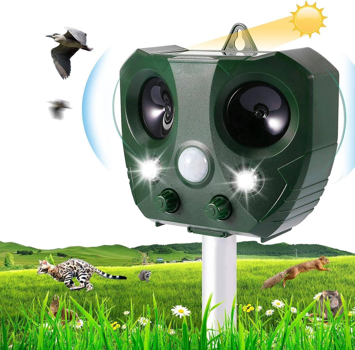 Smart Garden Guardian: Ultrasonic Pest Repeller