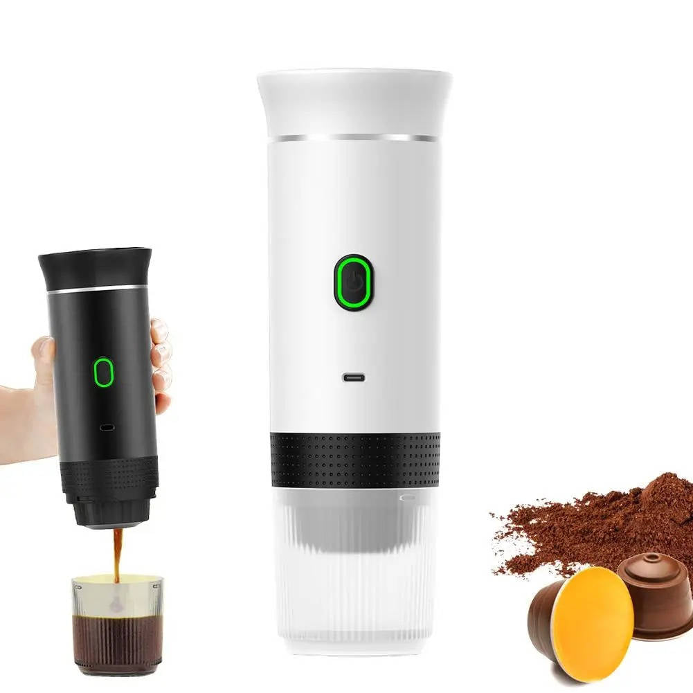 Compact Coffee Brewer - Enjoy Espresso, Cappuccino & More