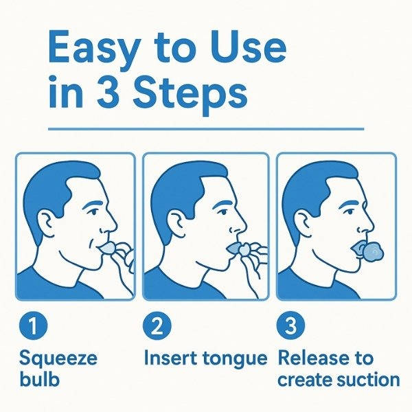 Non-Invasive Sleep Aid for Snoring Relief and Comfort