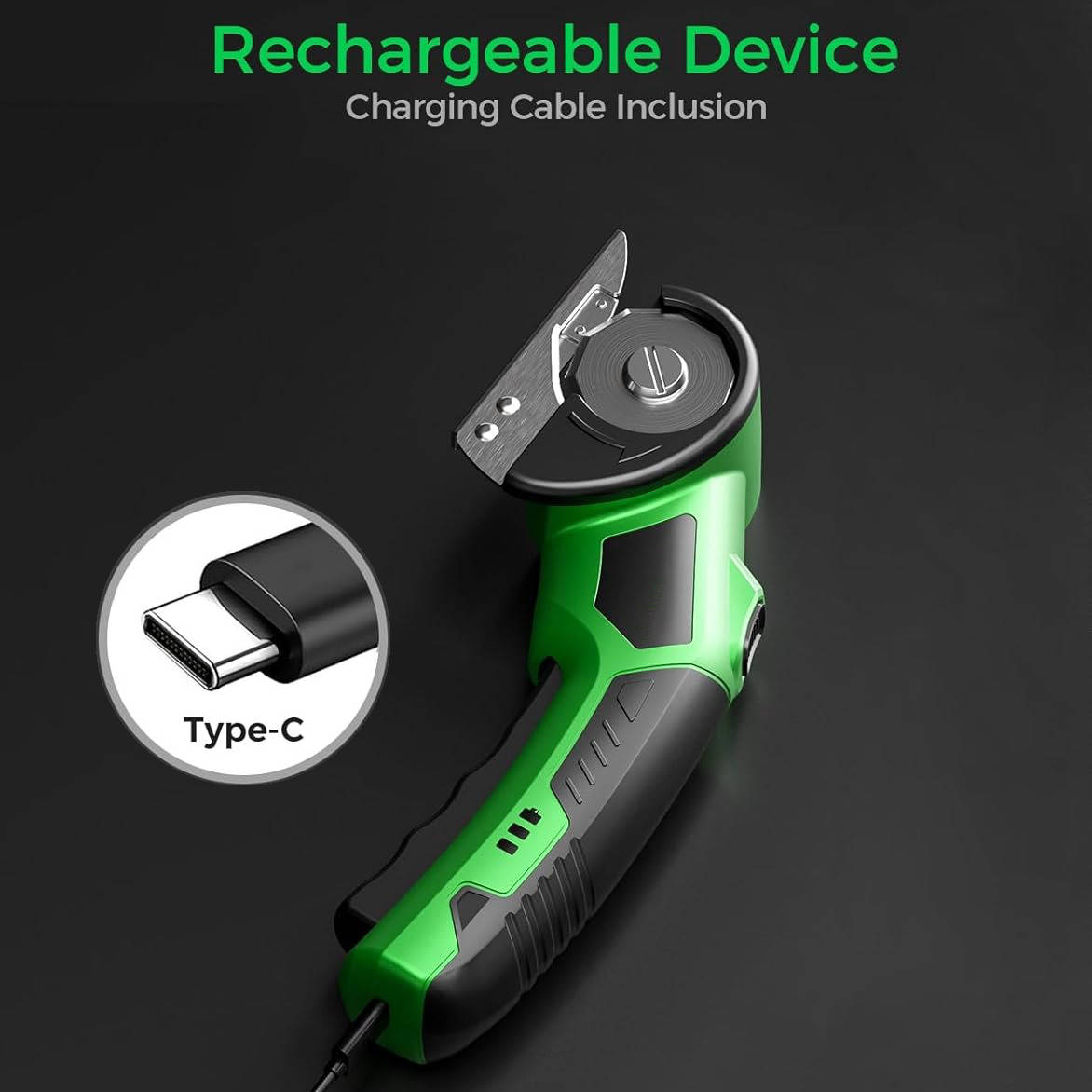Rechargeable Precision Cutting Scissors