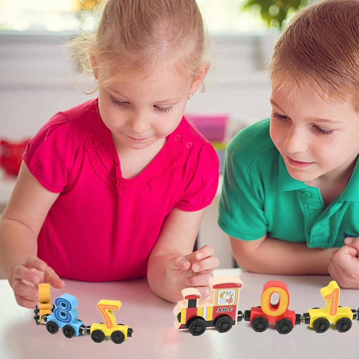 Interactive Counting Train Set for Young Learners