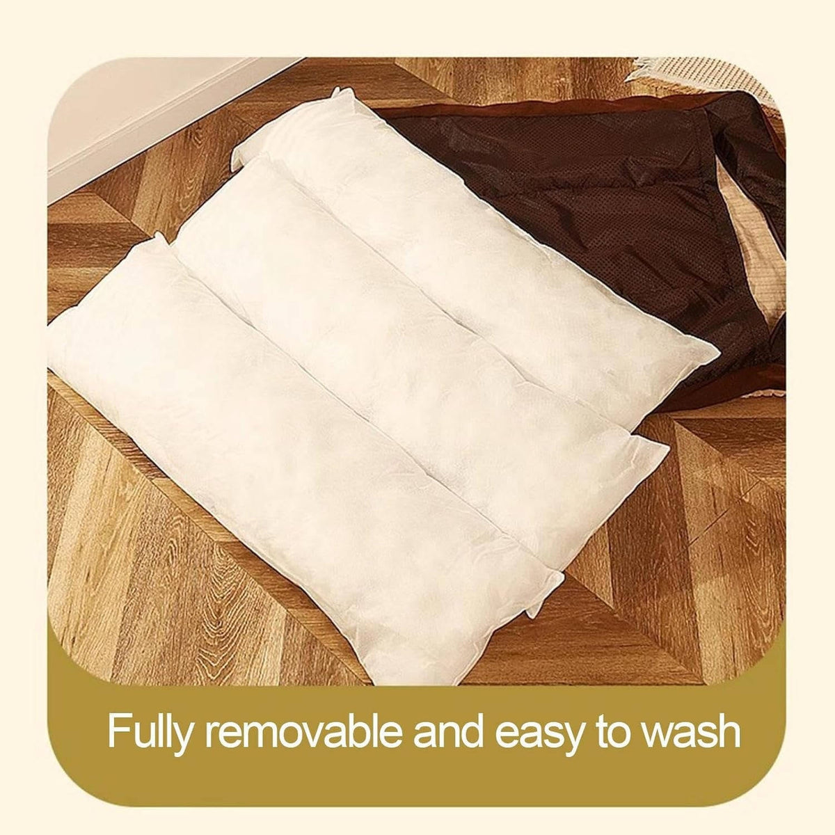 CozyNest Deluxe Dog Bed - Plush Fleece Comfort