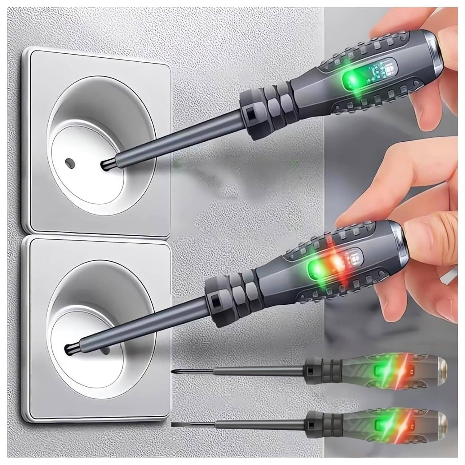 Smart Voltage Detection Screwdriver