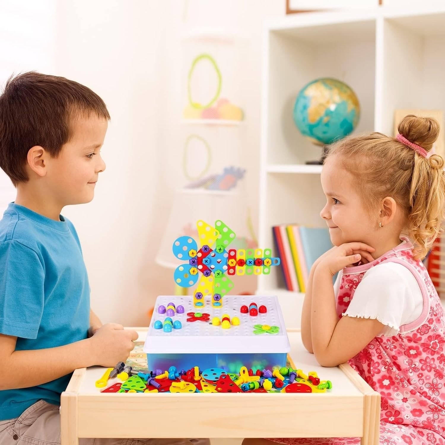 Creative Construction Set for Kids - 237 Pieces