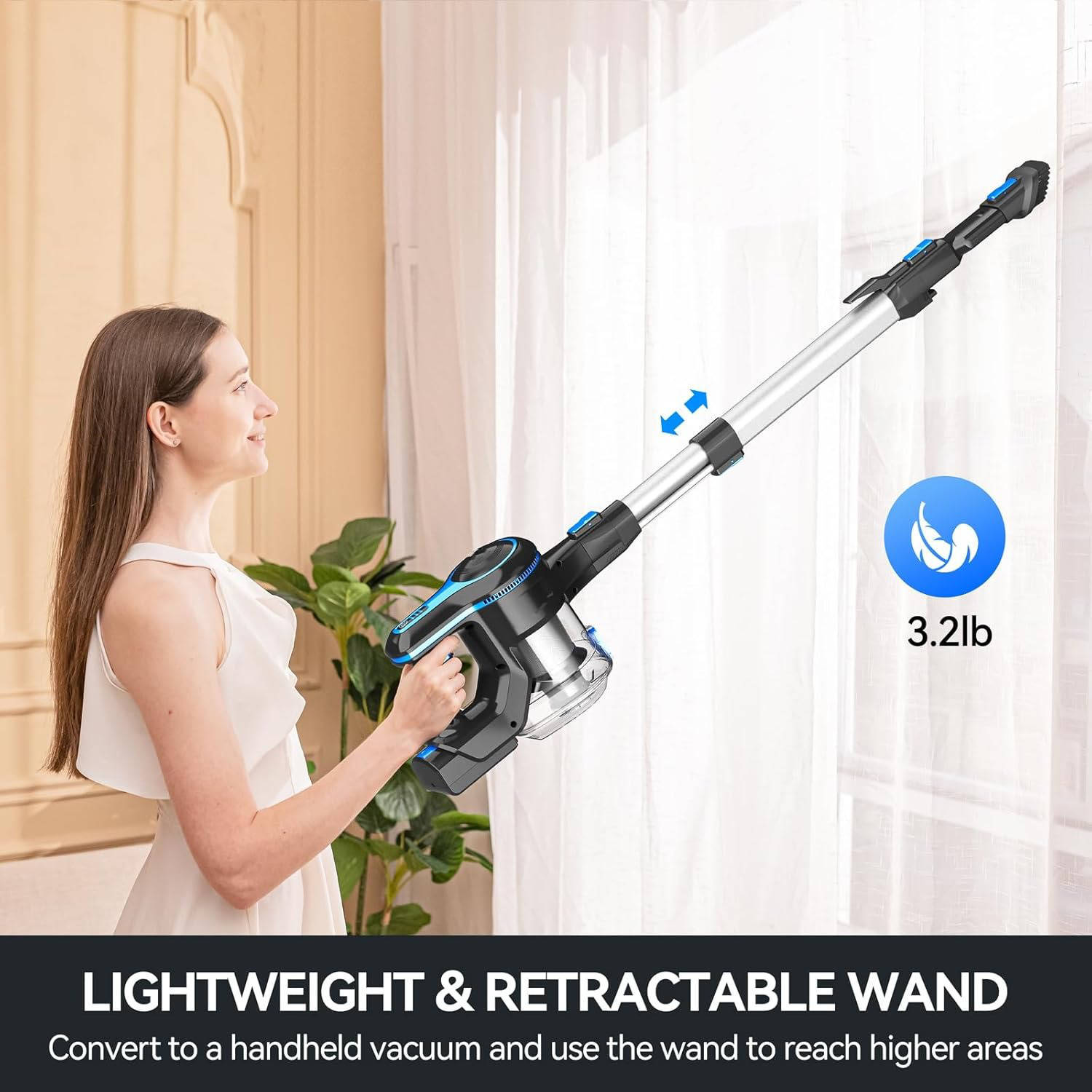 Wireless Home Cleaning Solution with Powerful Suction