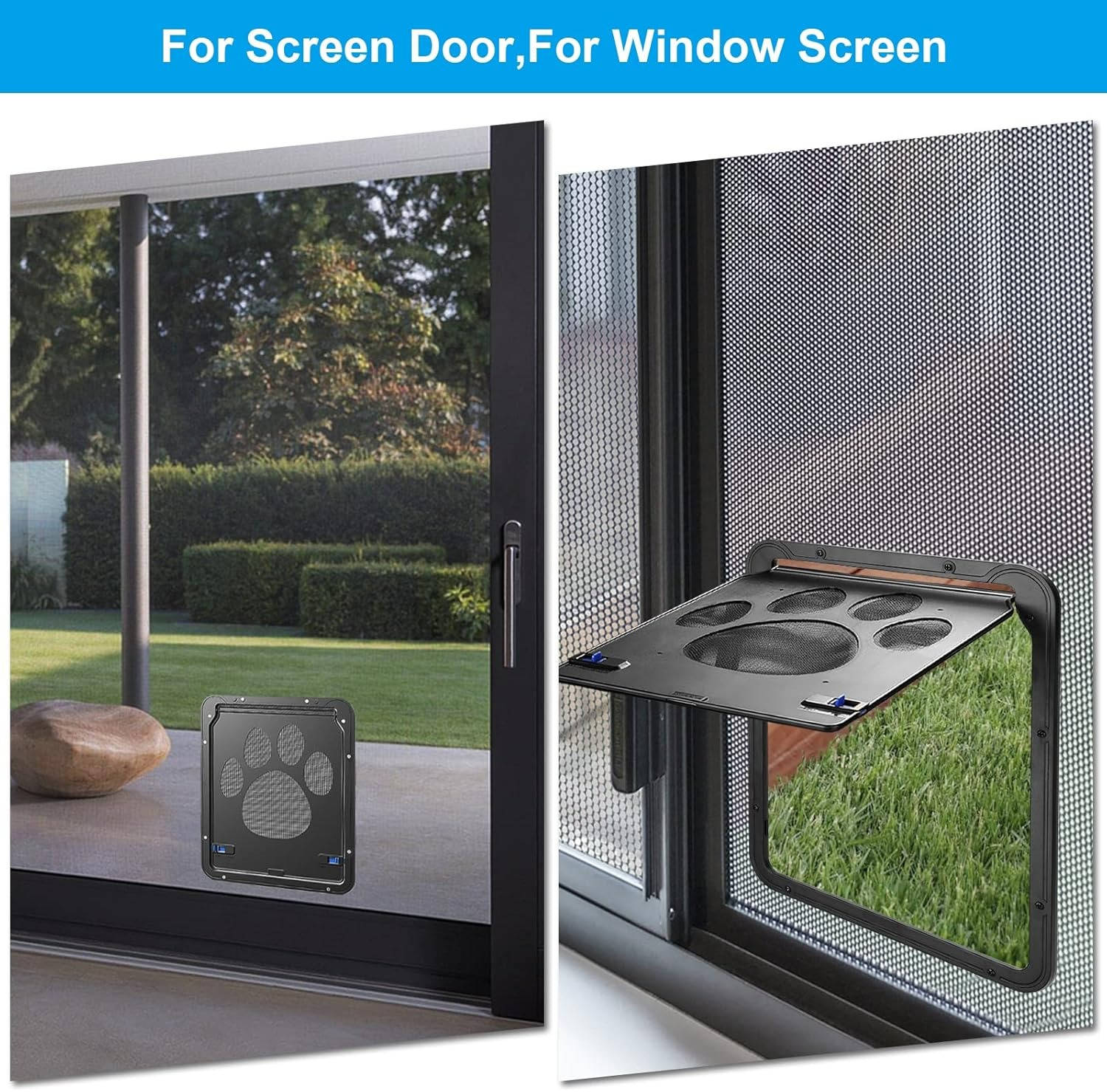 Smart Pet Access Screen for Dogs and Cats