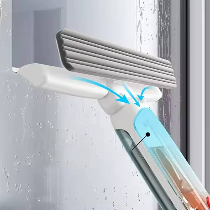Extendable Window Cleaning Tool with Ergonomic Grip