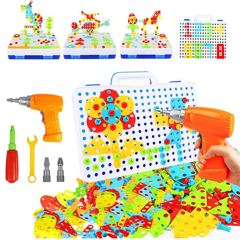 Creative Construction Set for Kids - 237 Pieces